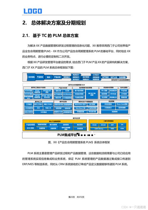 PLM項(xiàng)目產(chǎn)品全生命周期管理解決方案及實(shí)施方案